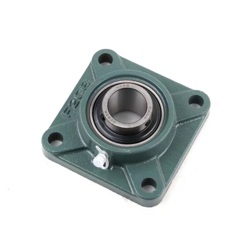 50*90*51.6 mm Bloque de rodamiento de almohada de jaula de acero P205 P206 P207 P211 P212 para industriales