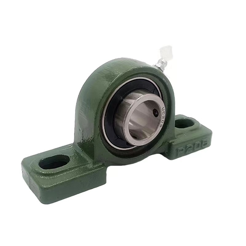 50*90*51.6 mm Bloque de rodamiento de almohada de jaula de acero P205 P206 P207 P211 P212 para industriales