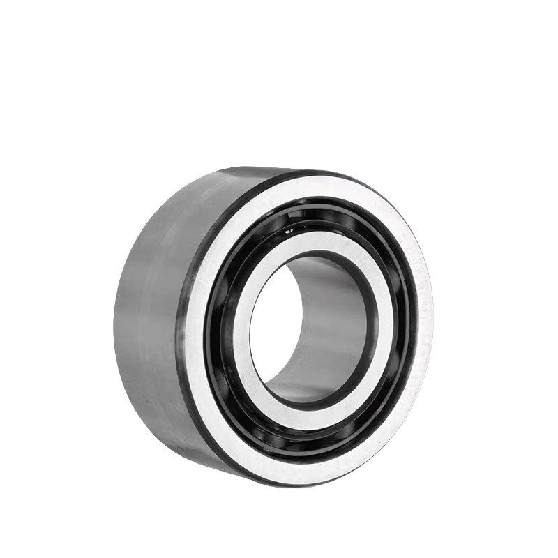 Jaula de acero QJ208 rodamiento de contacto angular 40 * 80 * 18 mm para una rotación suave y longevidad