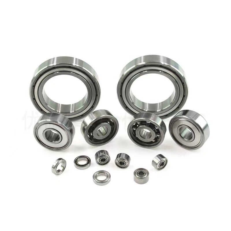 Tamaño de perforación de 1-2 mm Rueda de bicicleta rodamientos de bolas de ranura profunda 696-ZZ para un funcionamiento suave